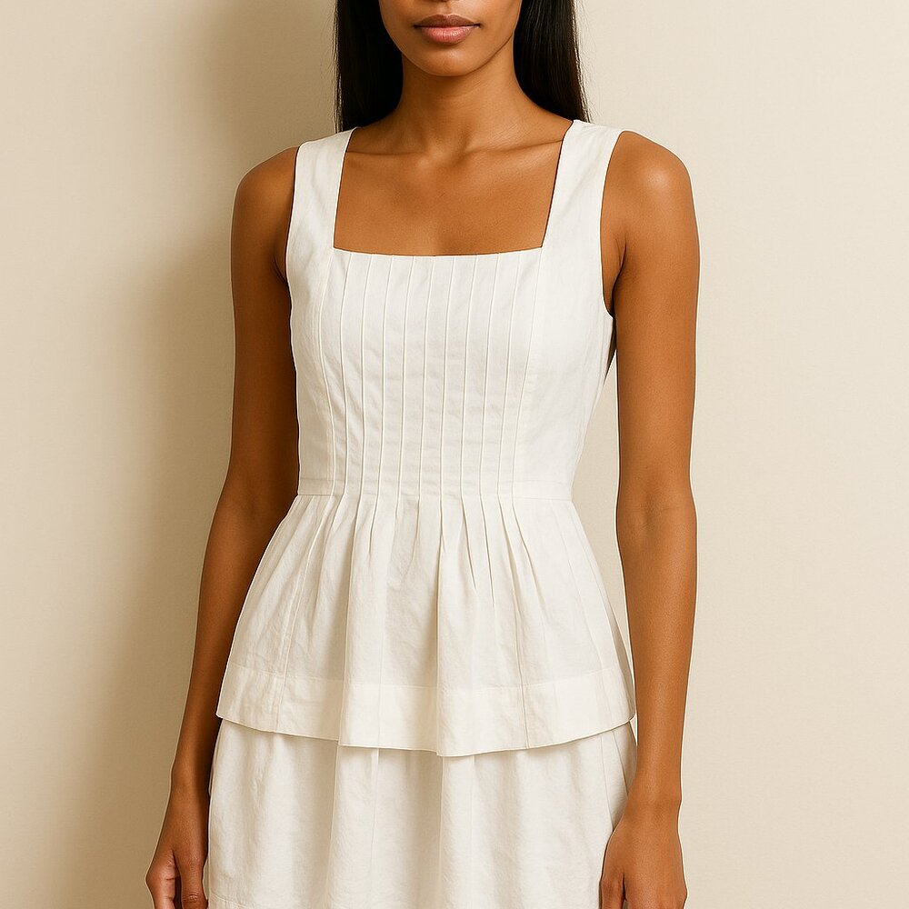 Commense Classic White Fabric